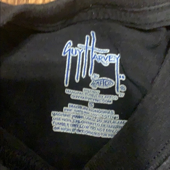 Guy Harvey small black T-shirt - Picture 3 of 4